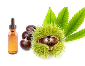 Horse chestnut extract against varicose veins